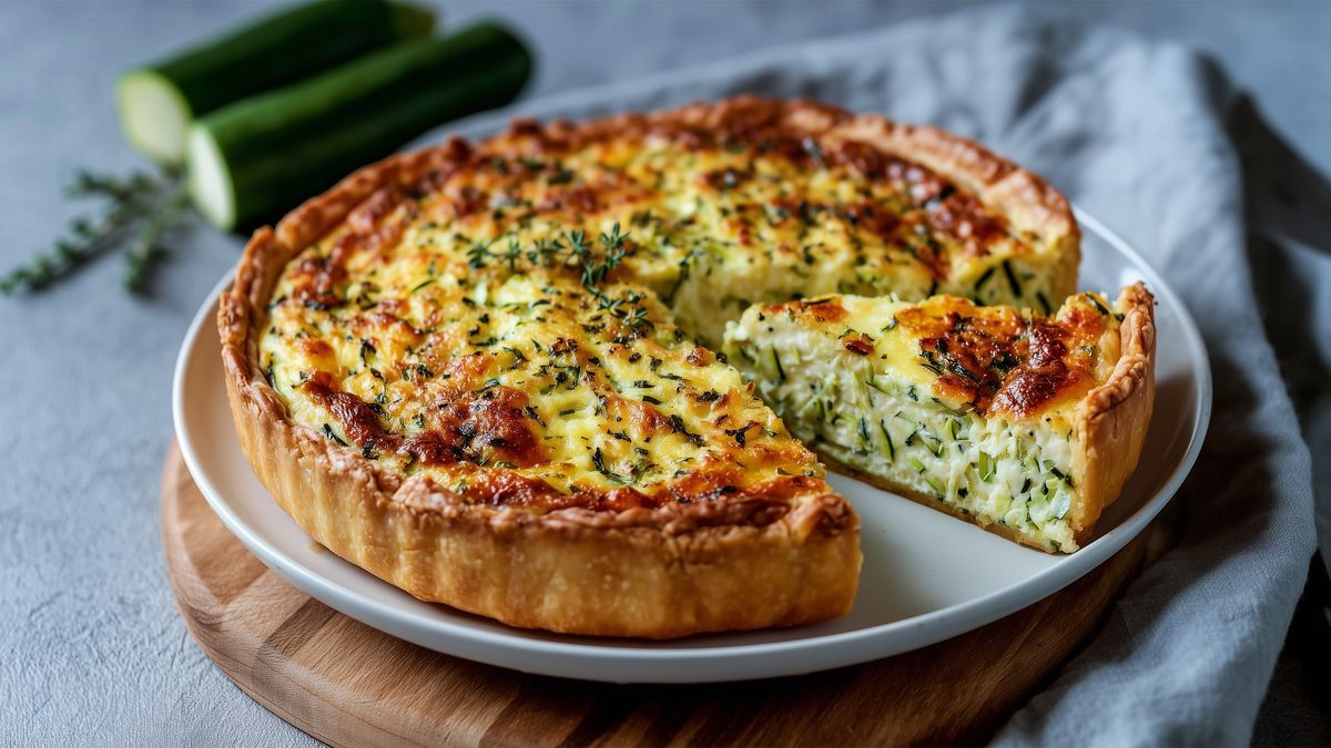 Ricetta Torta Salata di Zucchine e Ricotta | Acadèmia.tv